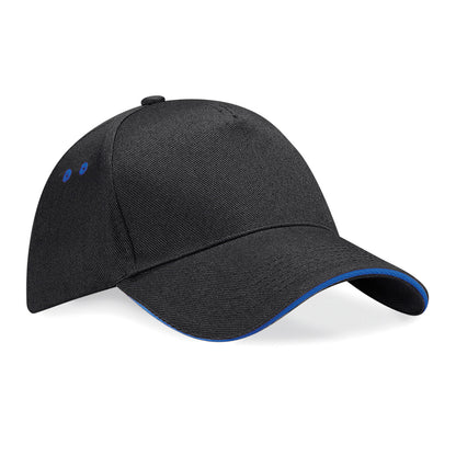 Beechfield Ultimate 5 Panel Cap Sandwich Peak x24