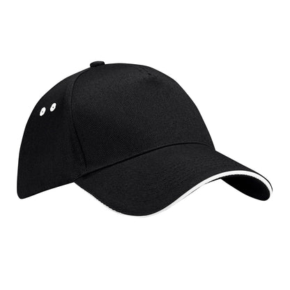 Beechfield Ultimate 5 Panel Cap Sandwich Peak x24