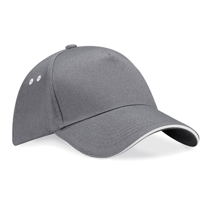 Beechfield Ultimate 5 Panel Cap Sandwich Peak x24