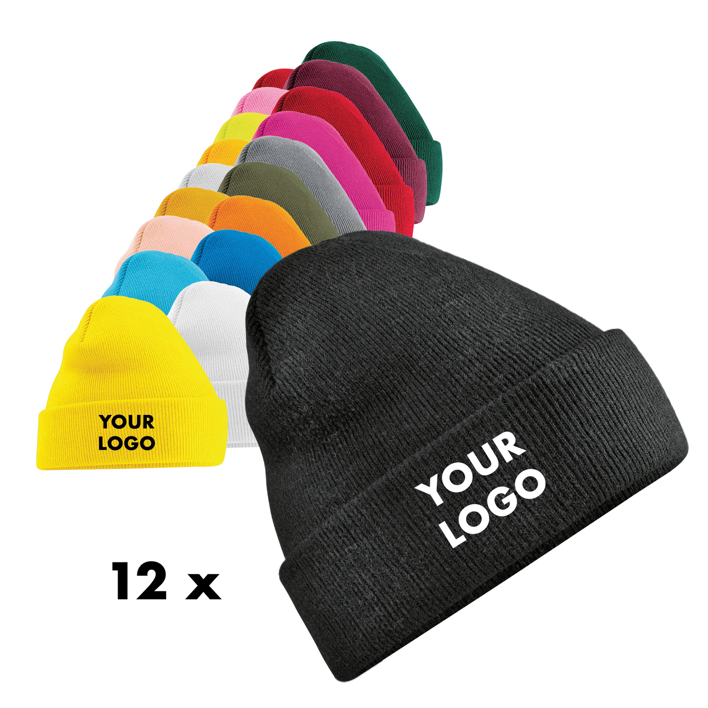Beechfield Original Cuffed Beanie x12